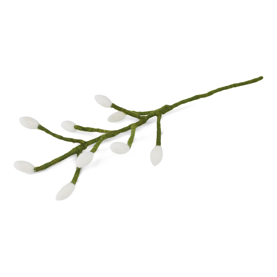 Gry & Sif Zweig mit weiße Knospen