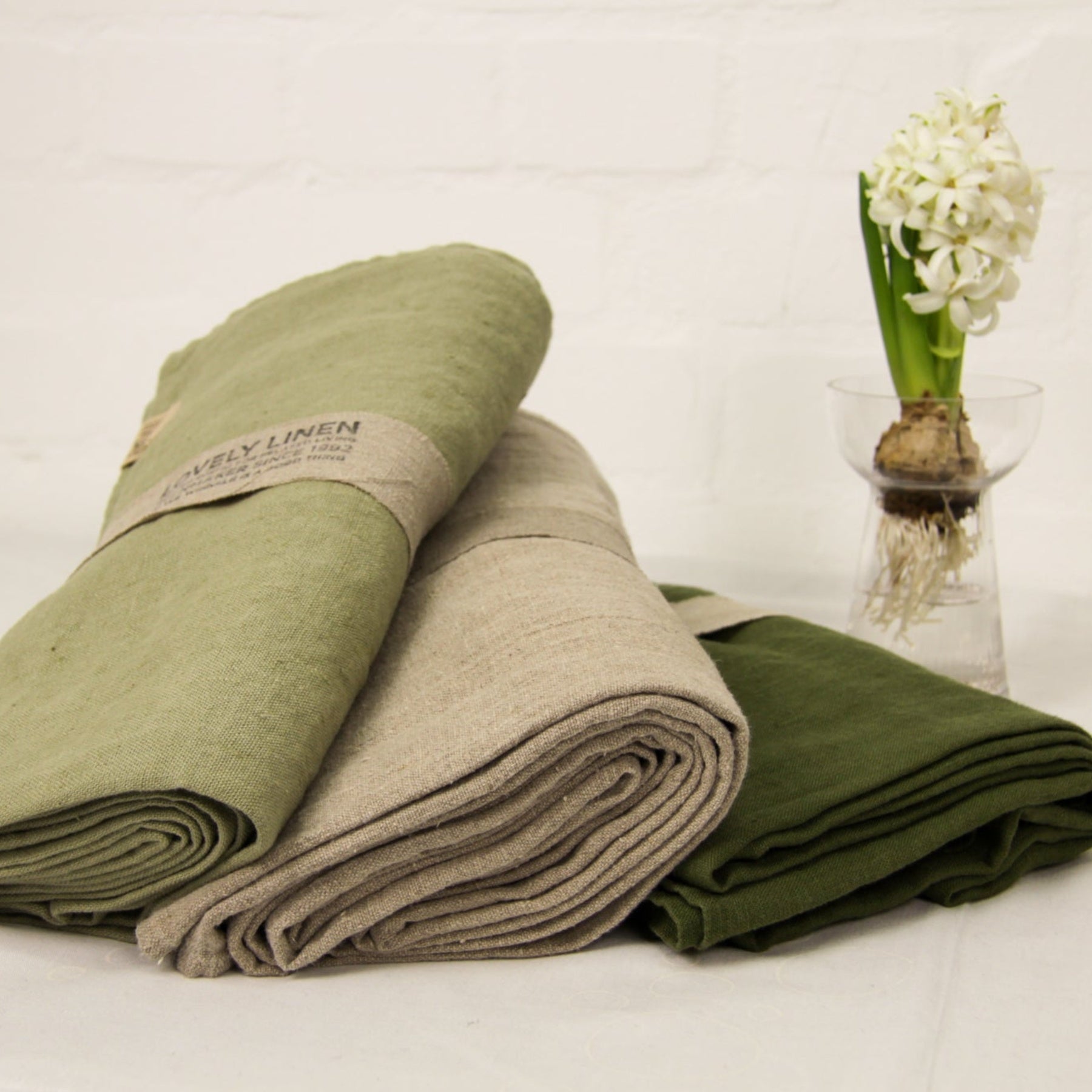 Lovely Linen. TischtuchTischdecke Leinen gewaschen