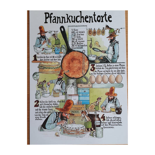 Pettersson und Findus - Pfannkuchenrezept