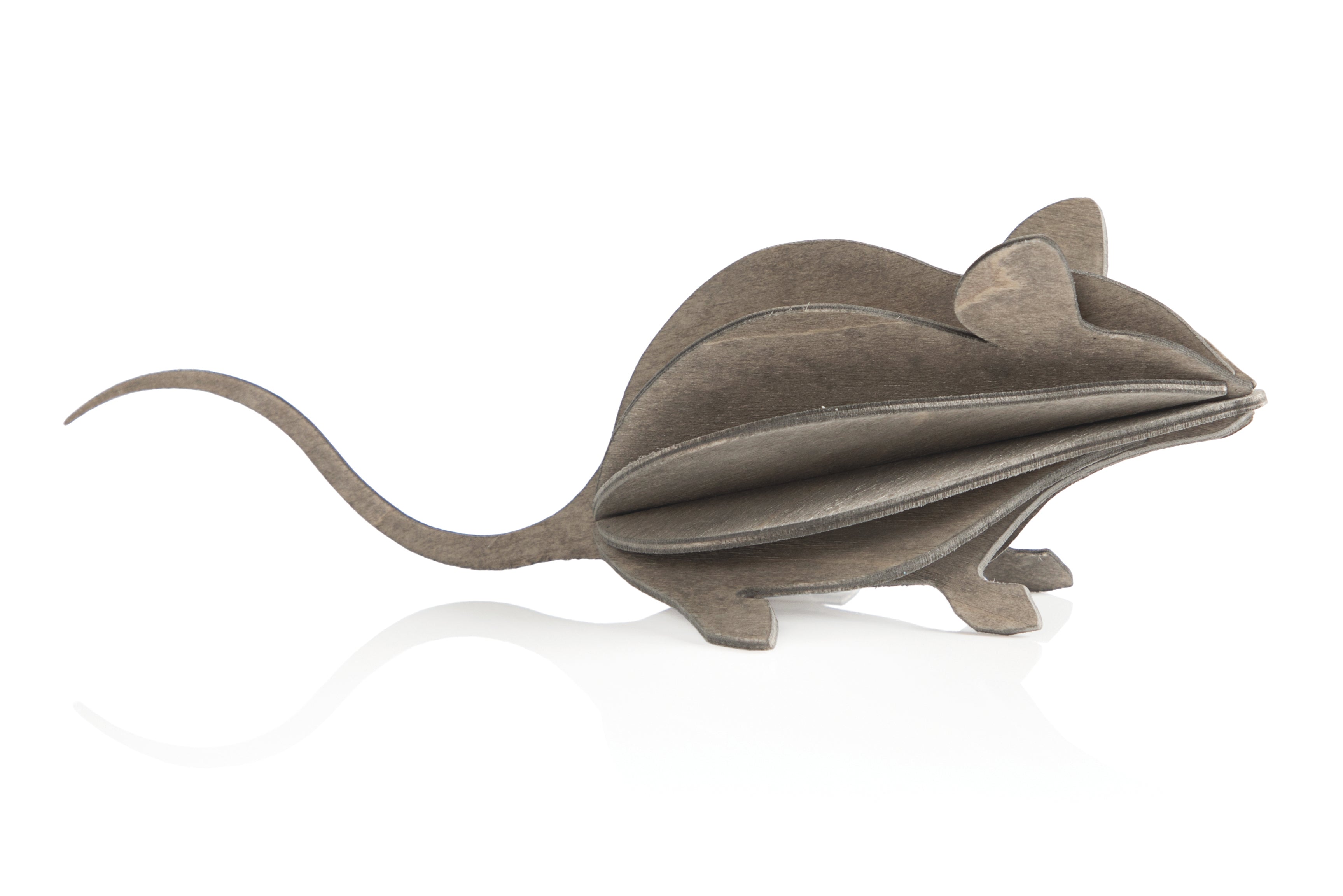 LOVI Holzfigur Maus 15cm | Tierfiguren